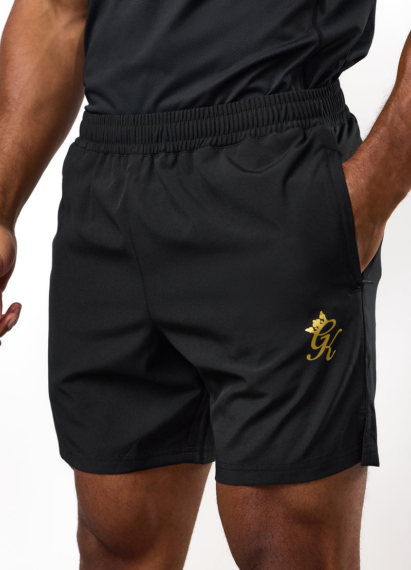 Gym King Energy 6” Short - Black/Gold