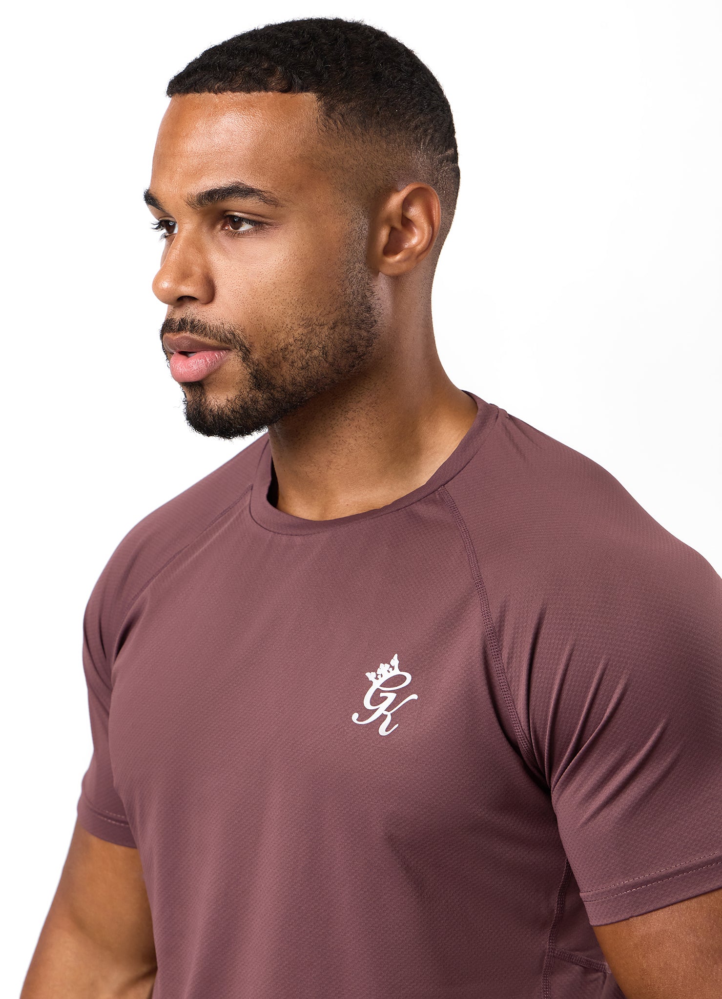 Gym King Energy Tee - Deep Plum