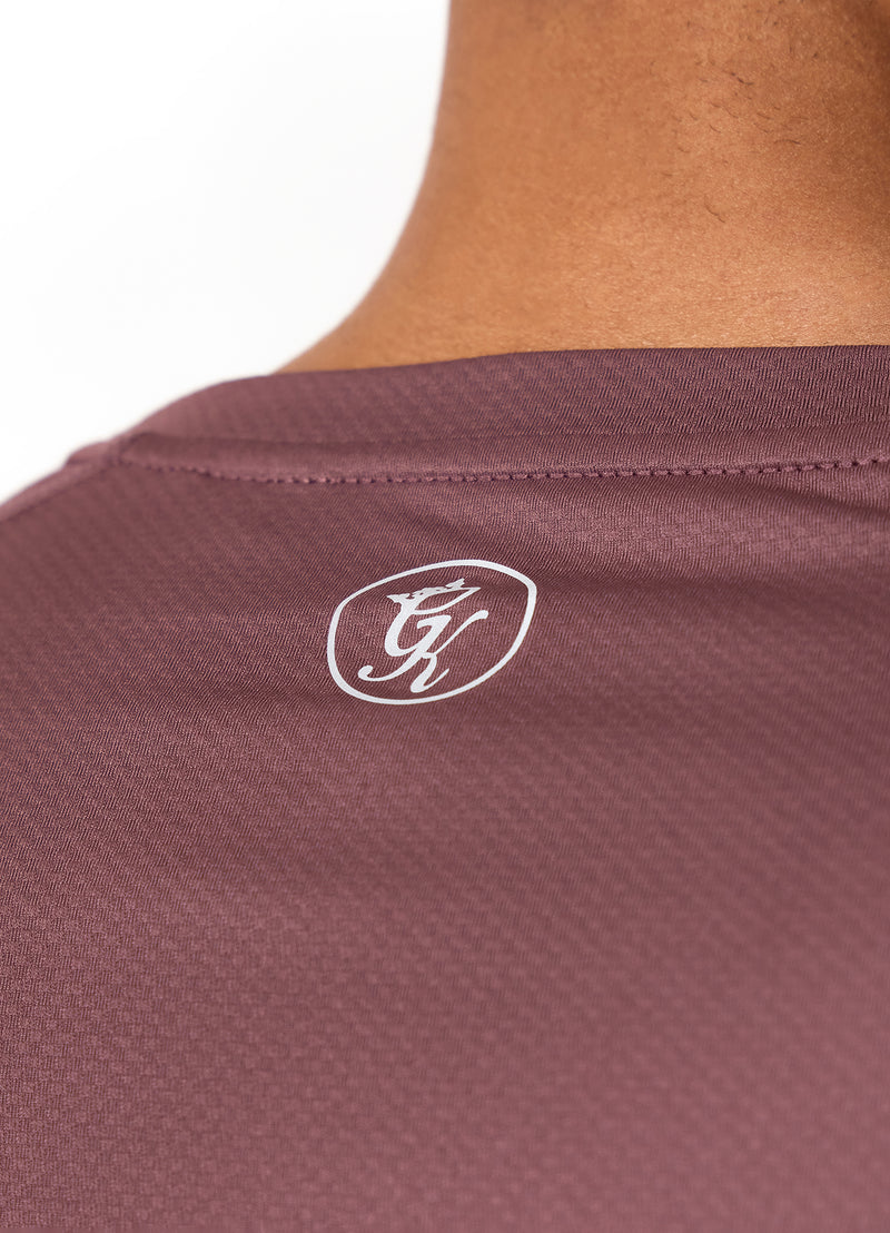Gym King Energy Tee - Deep Plum