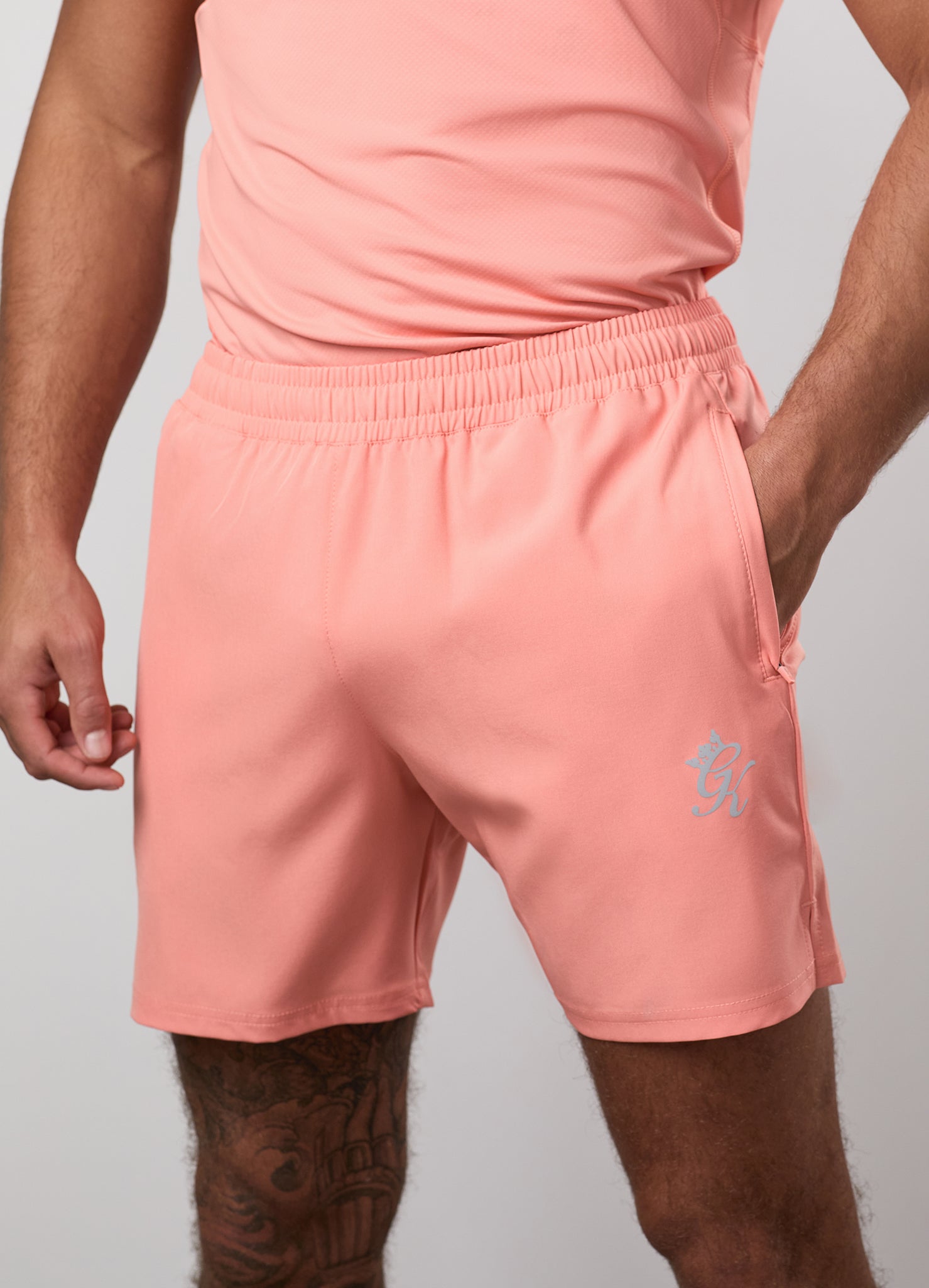 Gym King Energy 6" Short - Dusty Coral