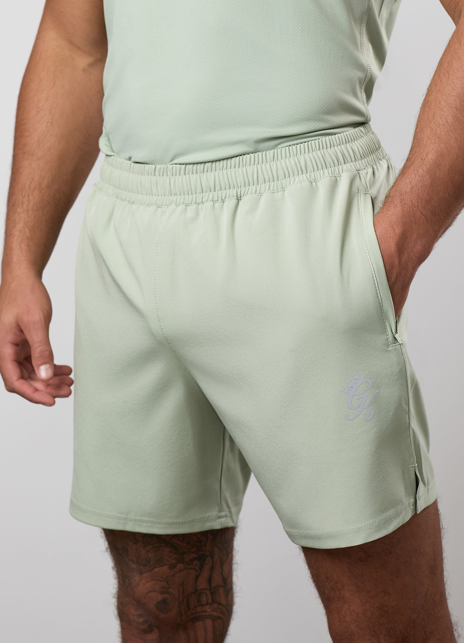 Gym King Energy 6" Short - Eucalyptus