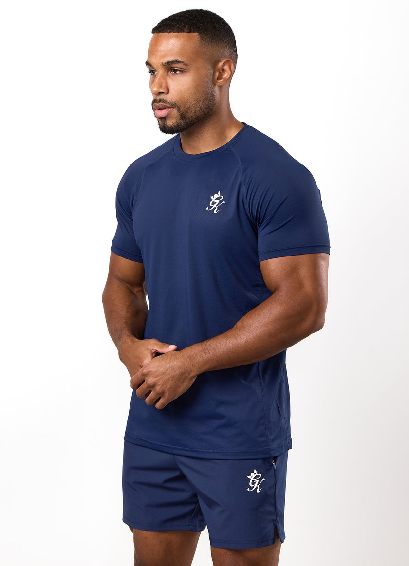 Gym King Energy Tee - Oxford Blue