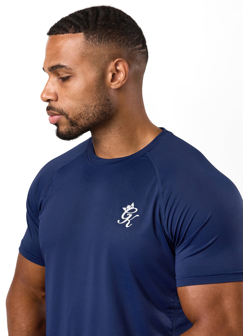 Gym King Energy Tee - Oxford Blue