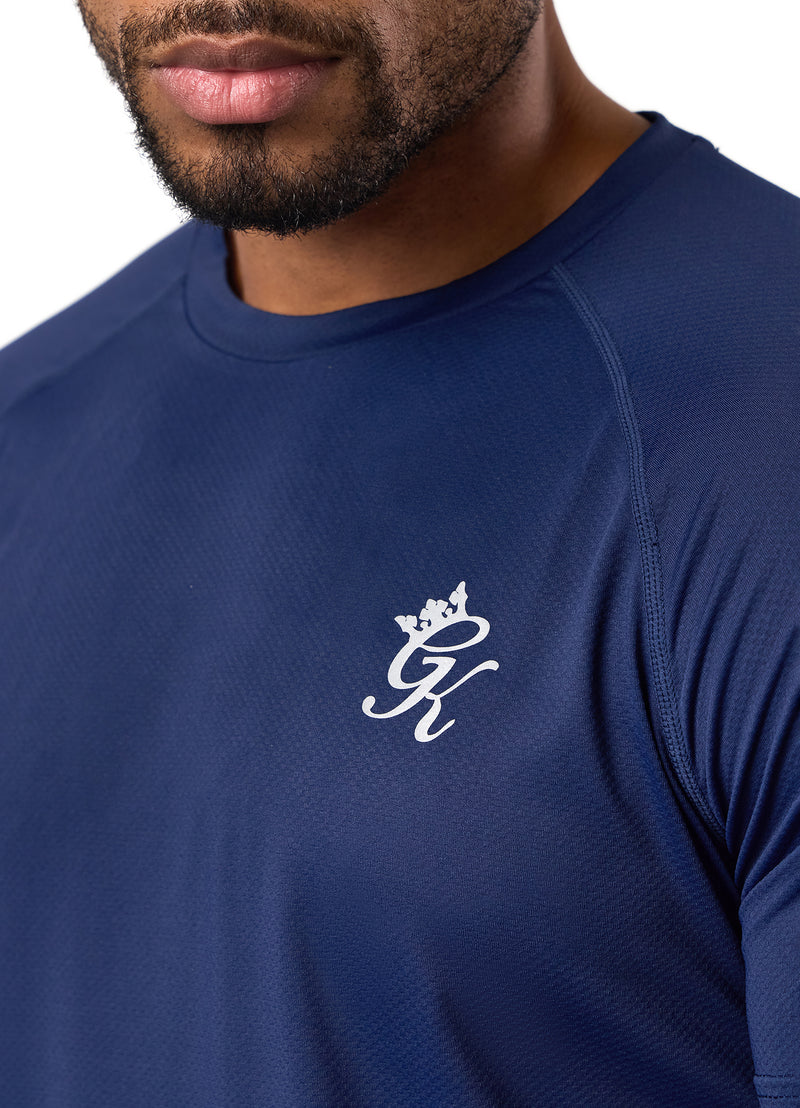 Gym King Energy Tee - Oxford Blue