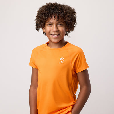 Gym King Kids Energy Tee - Amber