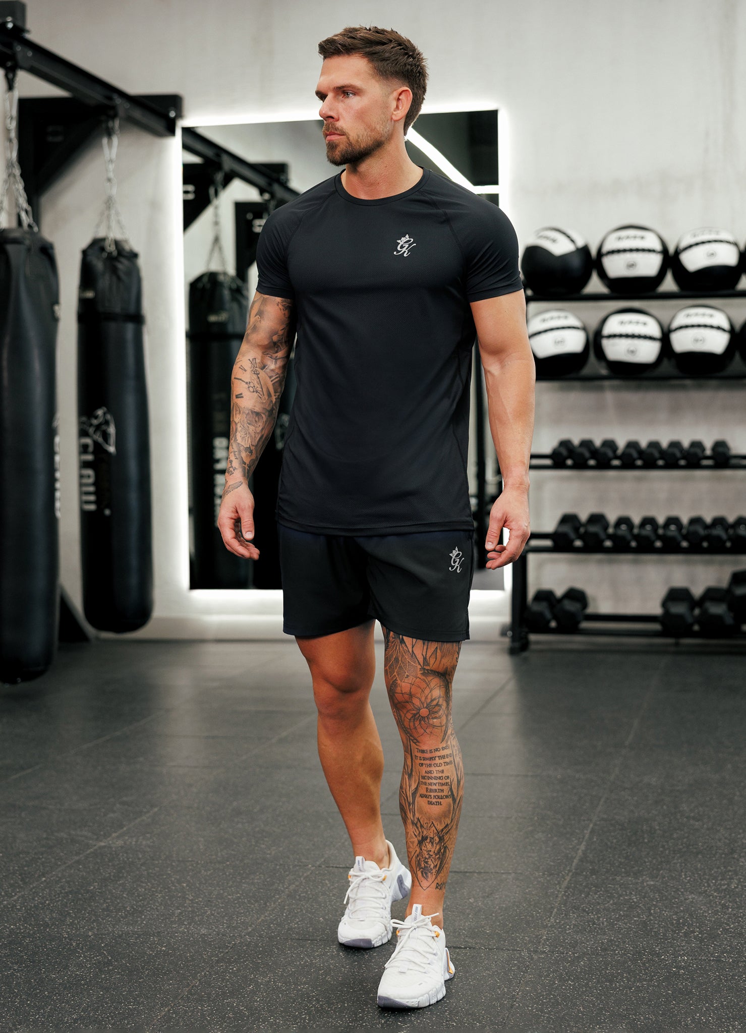 Gym King Energy Tee - Black
