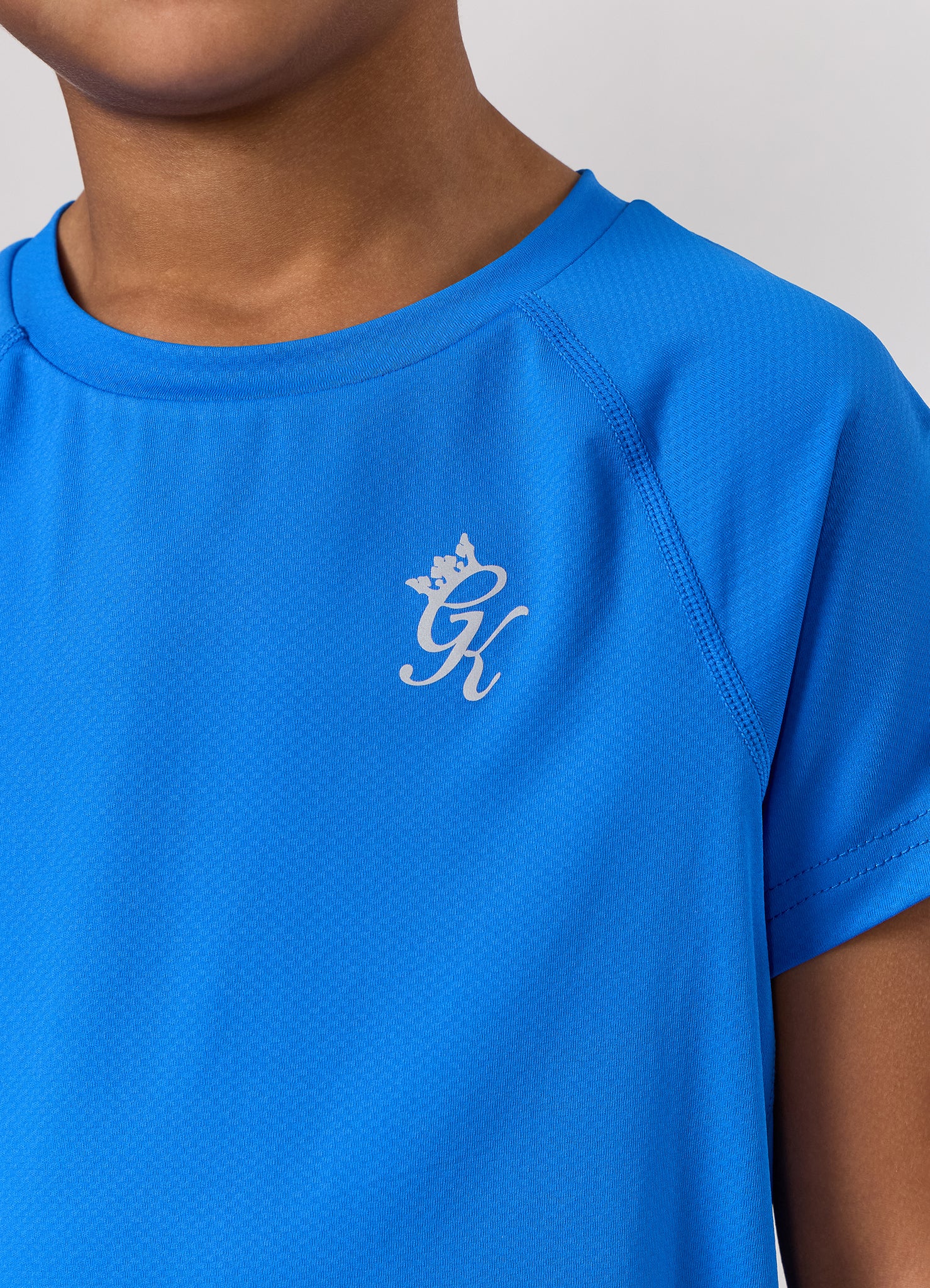 Gym King Kids Energy Tee - Blue Surge