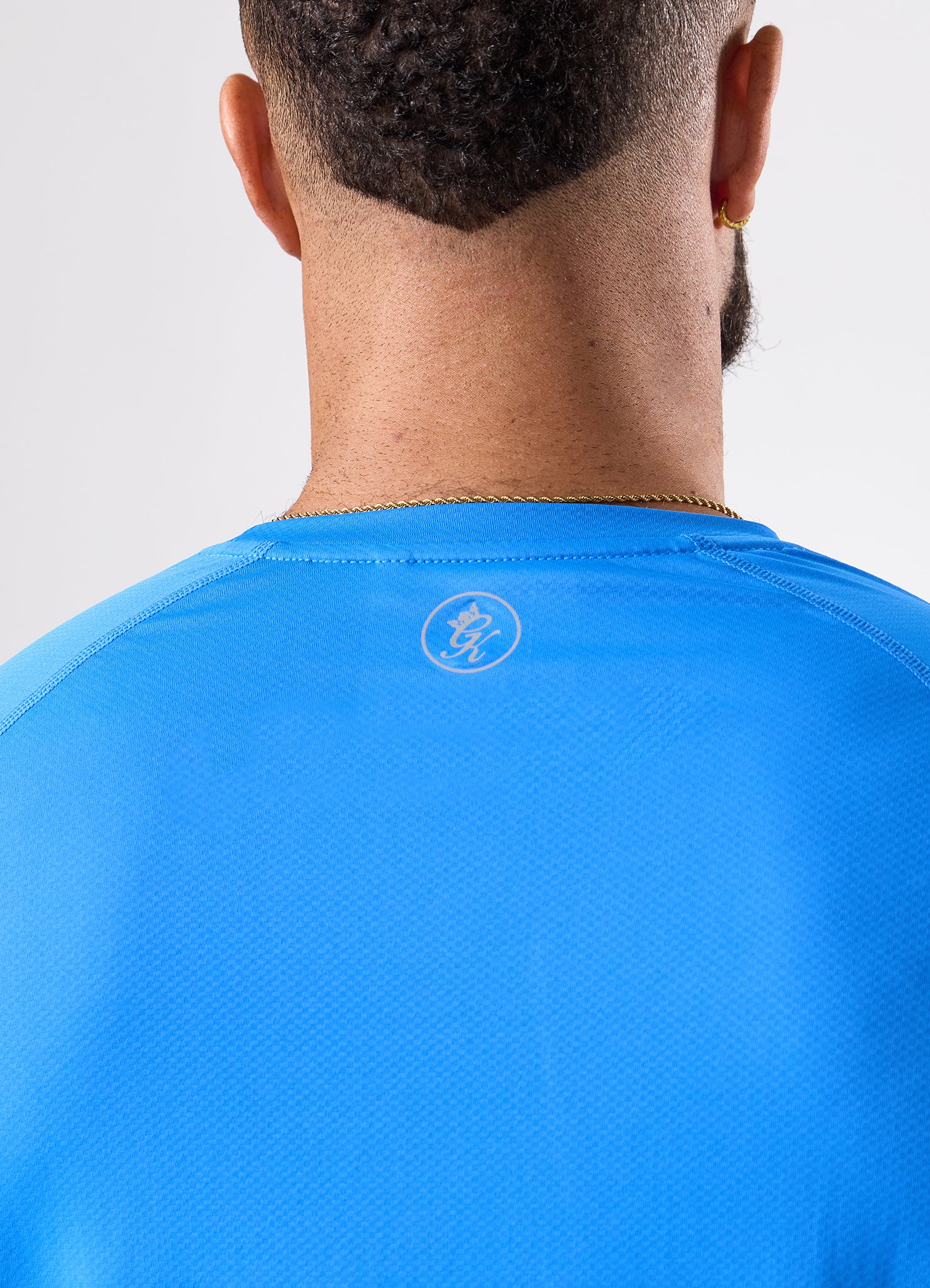 Gym King Energy Tee - Blue Surge