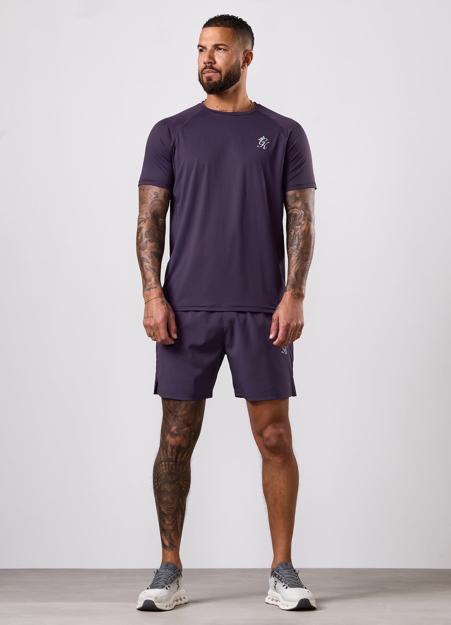 Gym King Energy Tee - Deep Purple