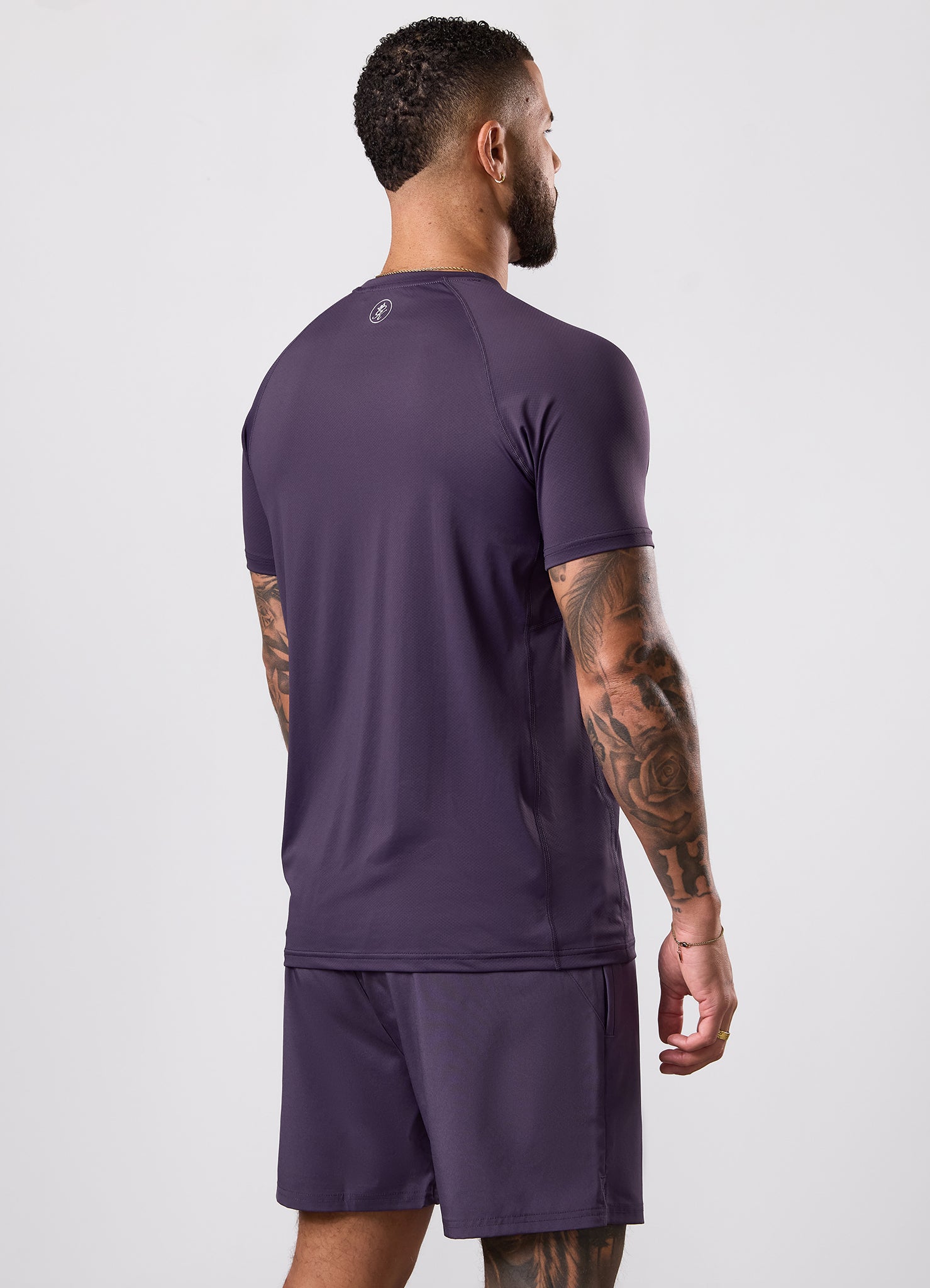 Gym King Energy Tee - Deep Purple