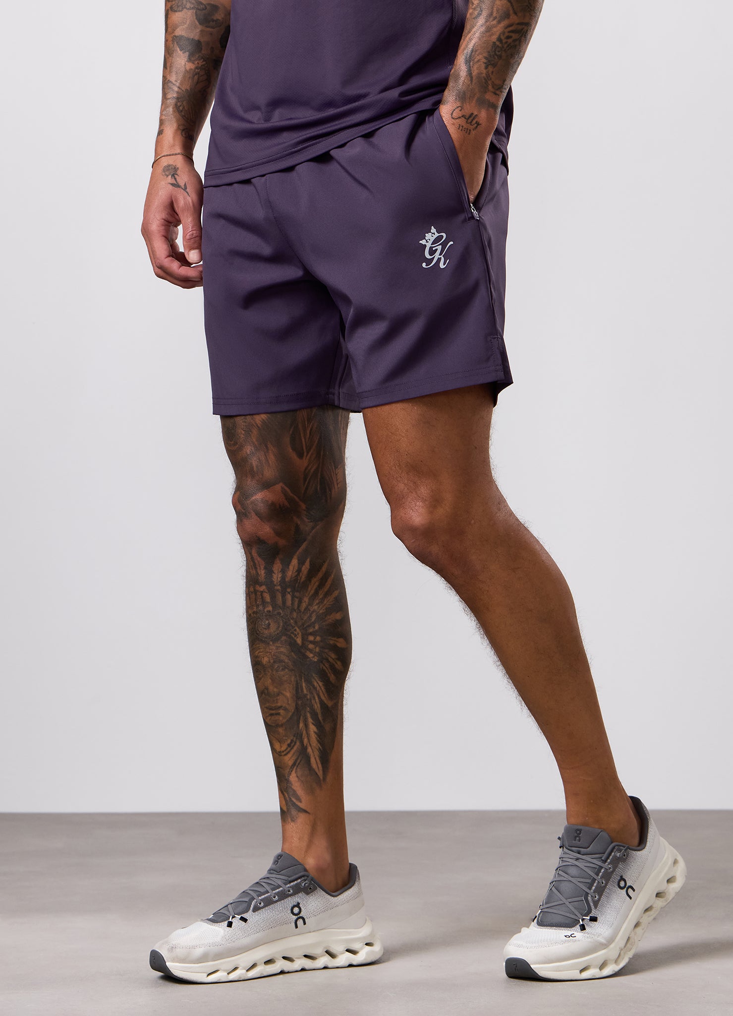 Gym King Energy Short - Deep Purple