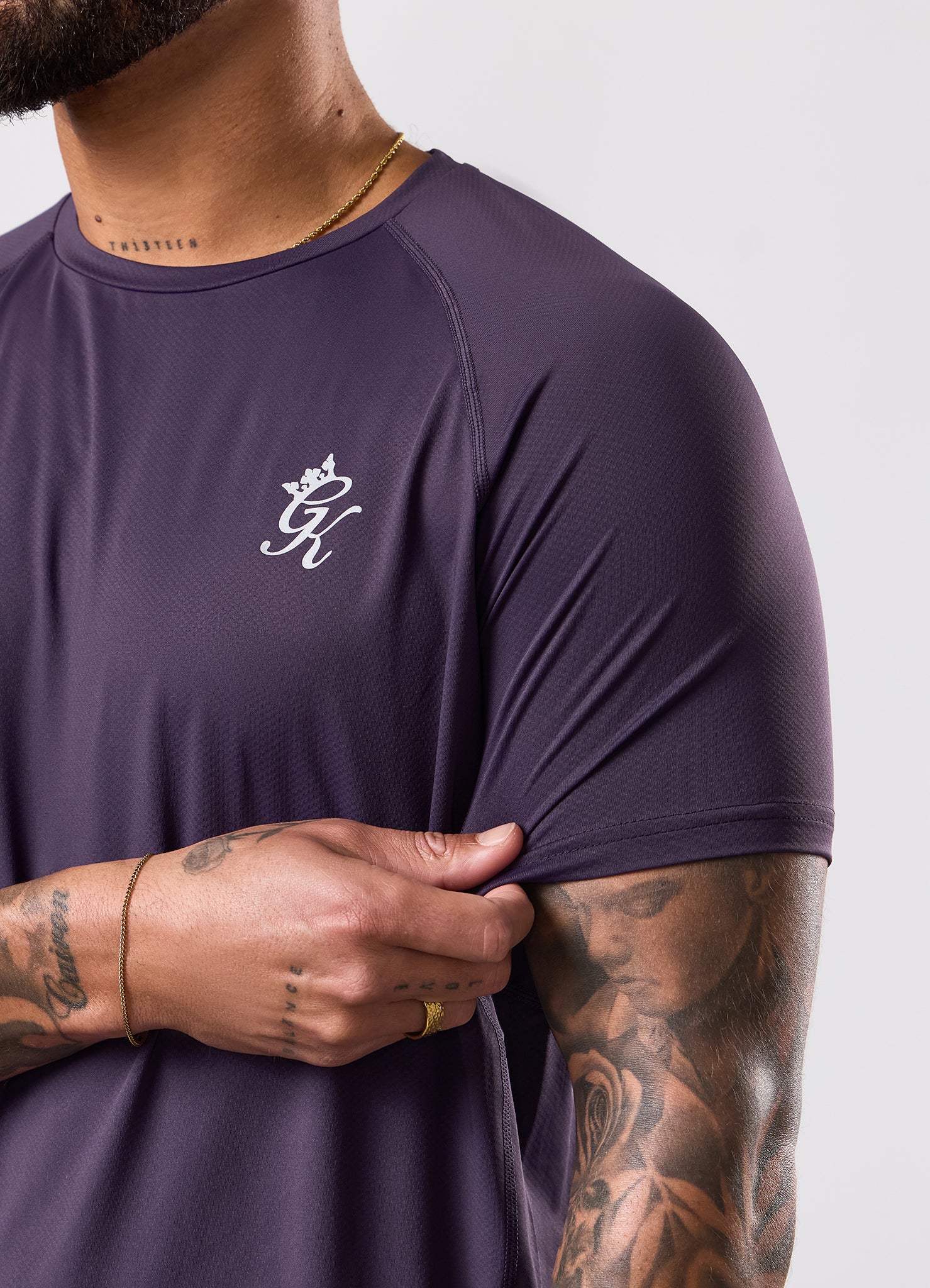 Gym King Energy Tee - Deep Purple
