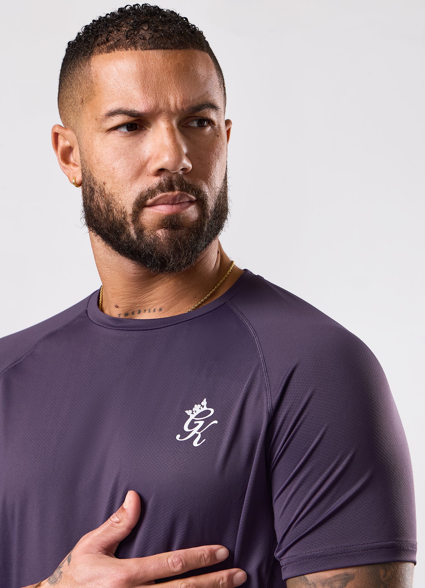 Gym King Energy Tee - Deep Purple