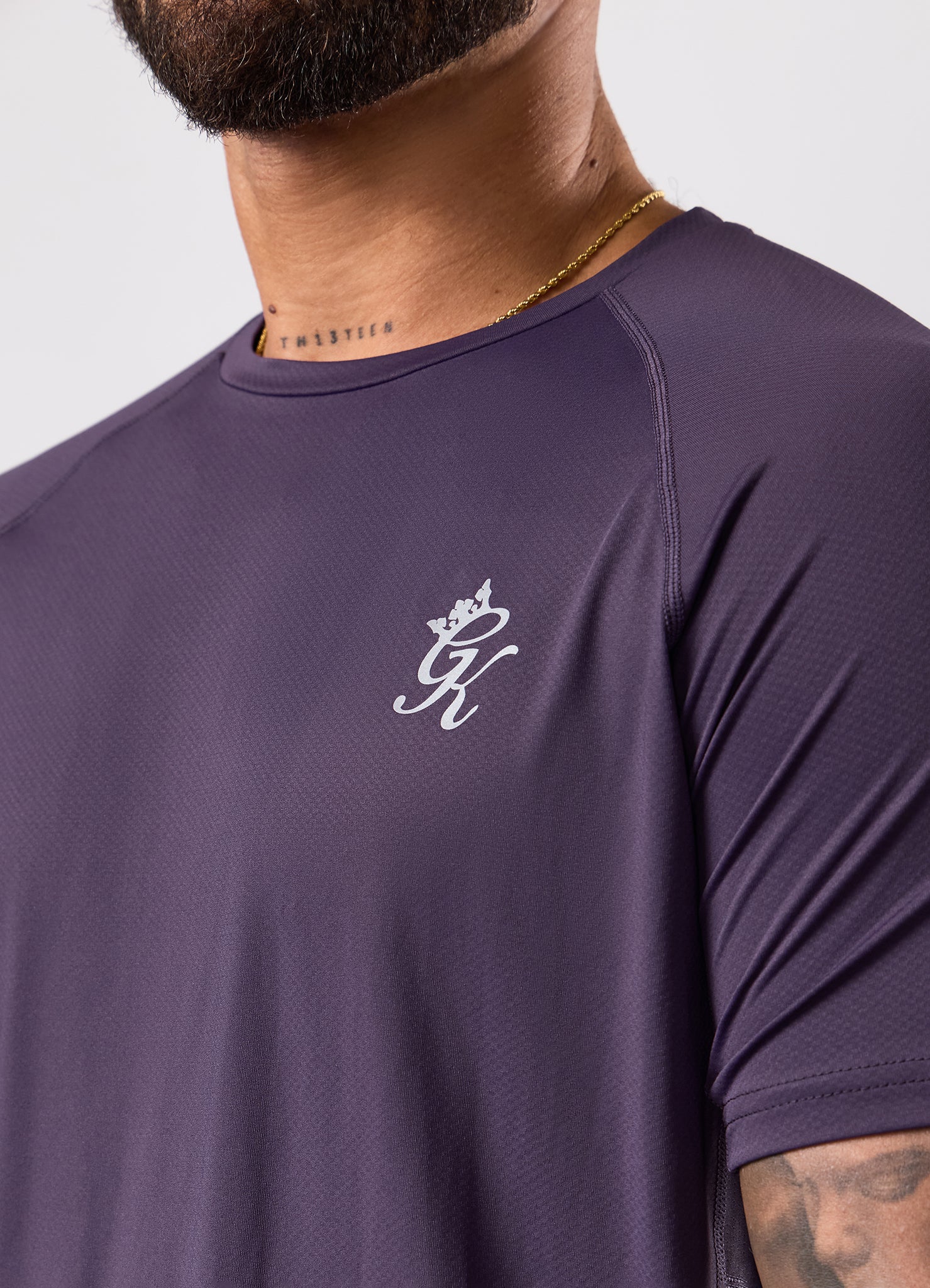Gym King Energy Tee - Deep Purple