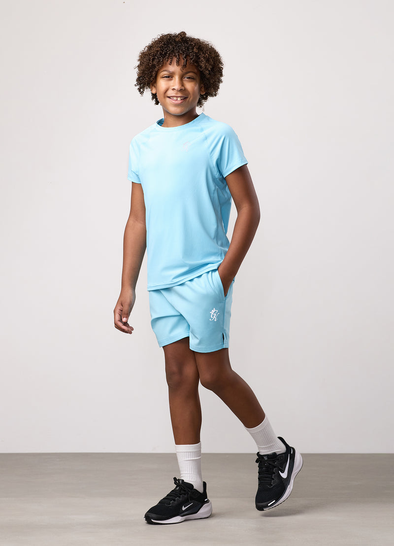 Gym King Kids Energy Short - Ibiza Blue