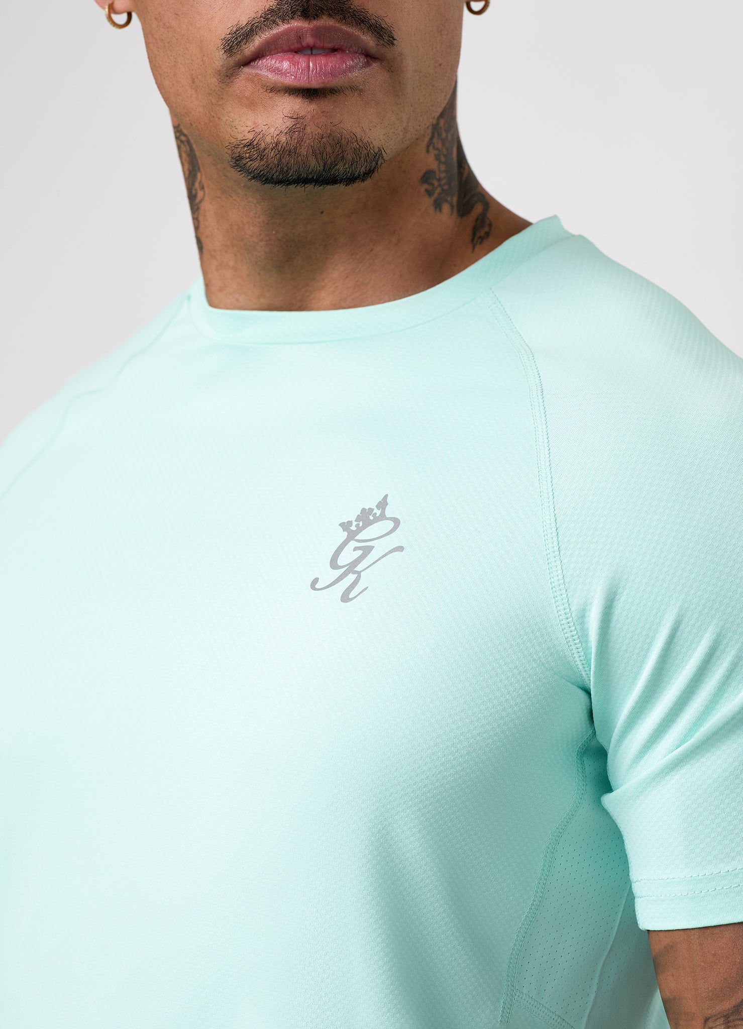 Gym King Energy Tee - Seafoam