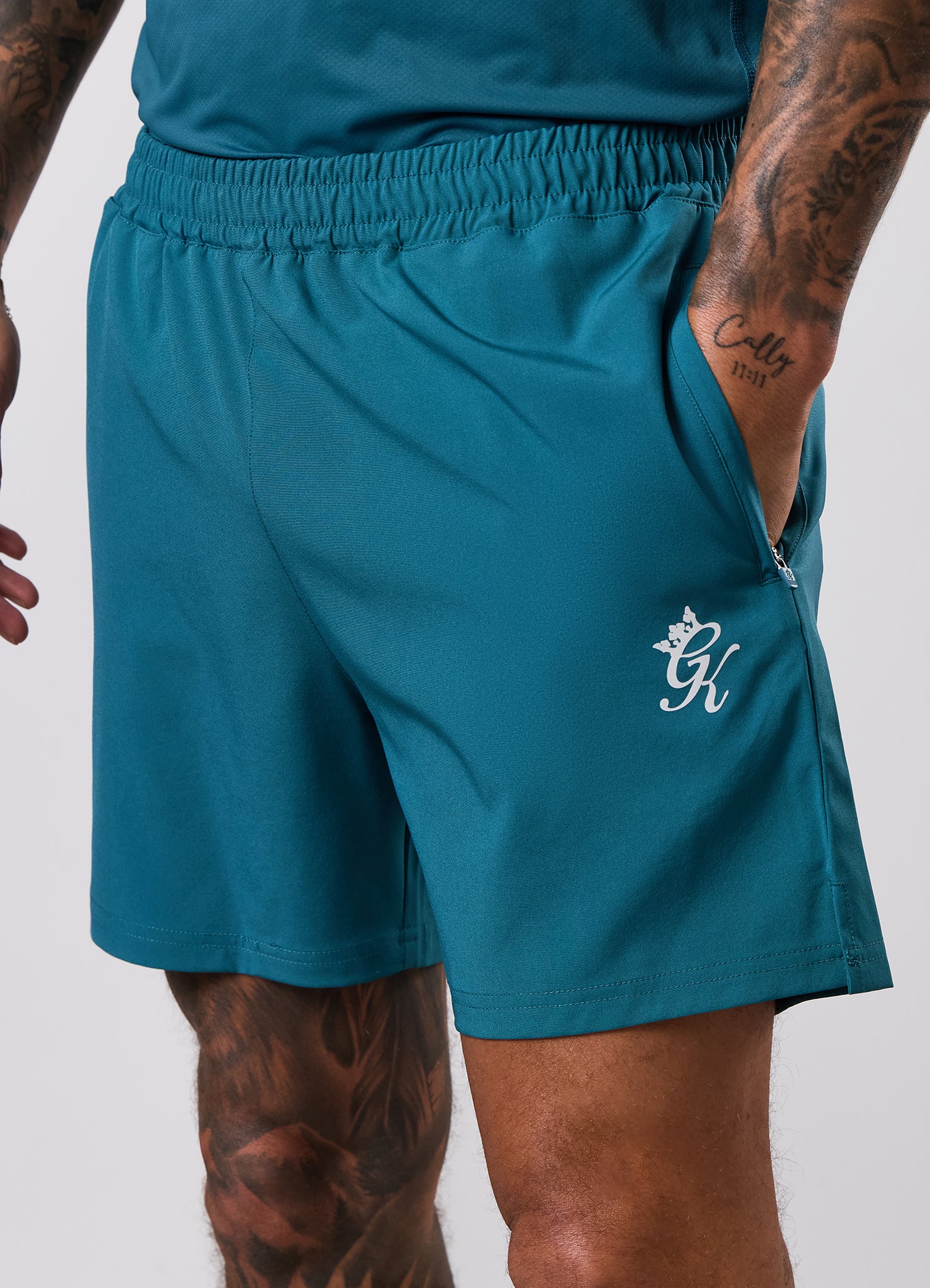 Gym King Energy Short - Storm Teal