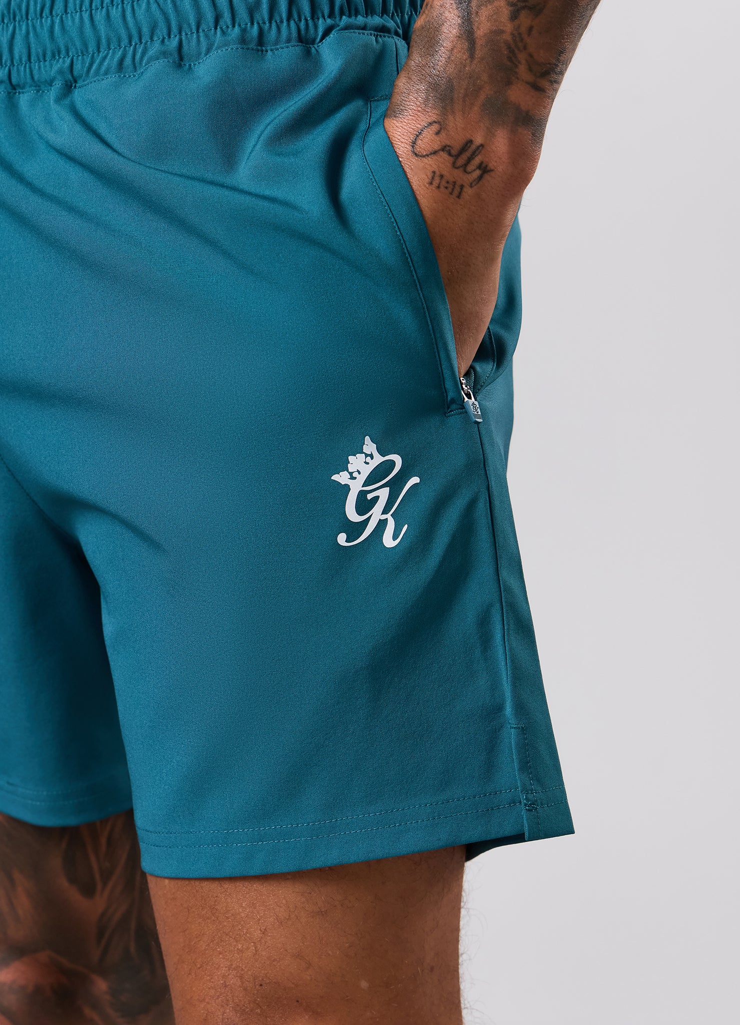 Gym King Energy Short - Storm Teal