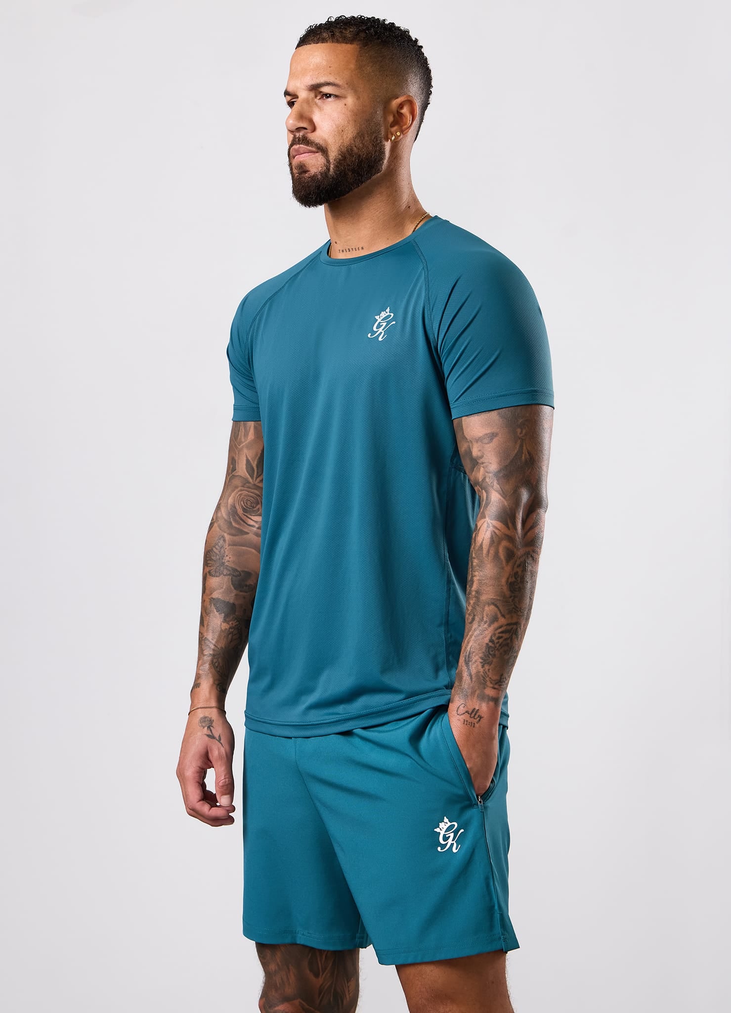 Gym King Energy T-Shirt - Storm Teal