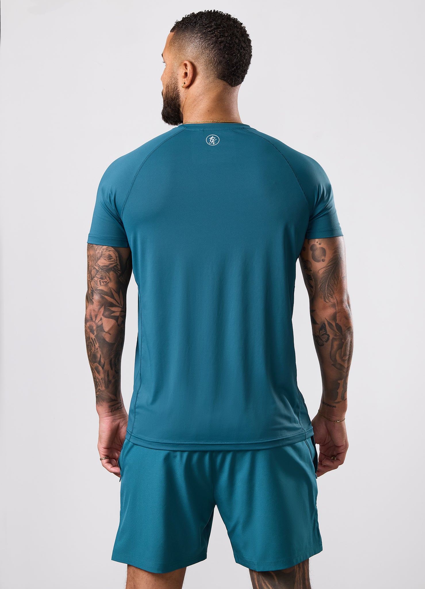 Gym King Energy Tee - Storm Teal