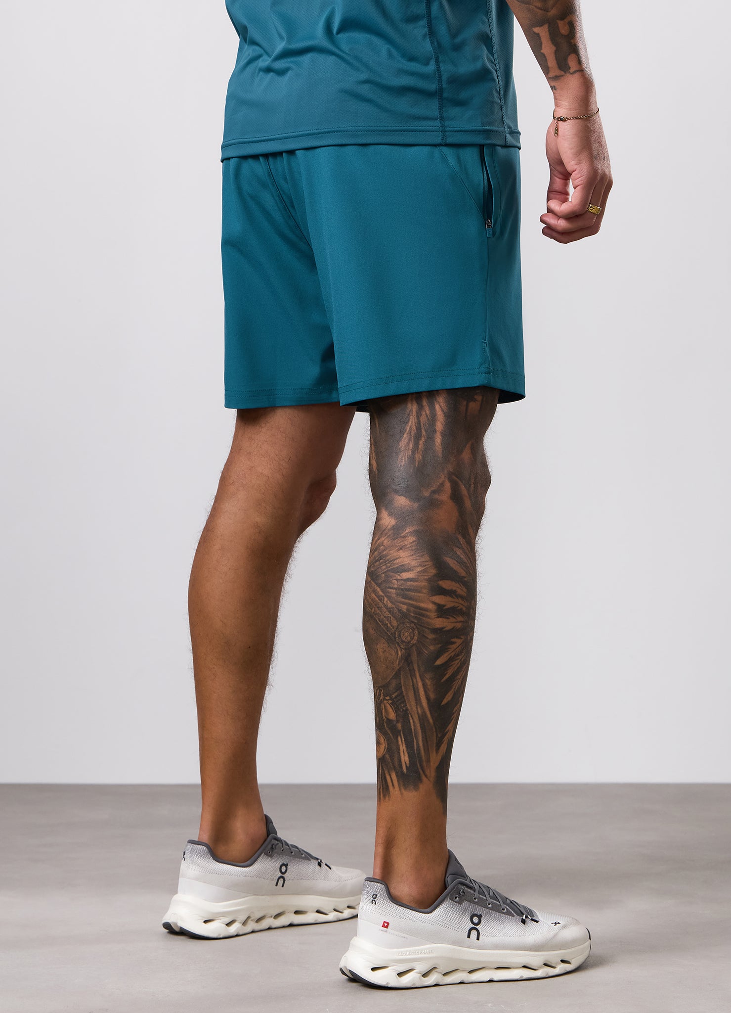 Gym King Energy Short - Storm Teal