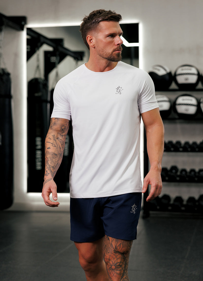 Gym King Energy Tee - White
