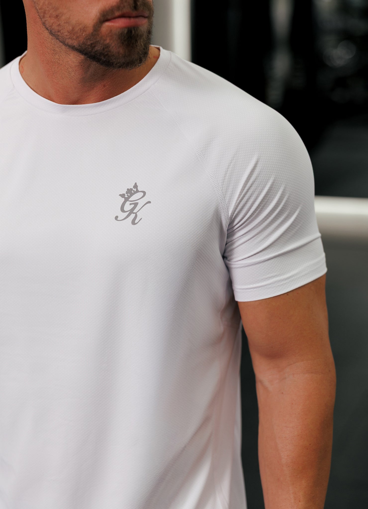 Gym King Energy Tee - White