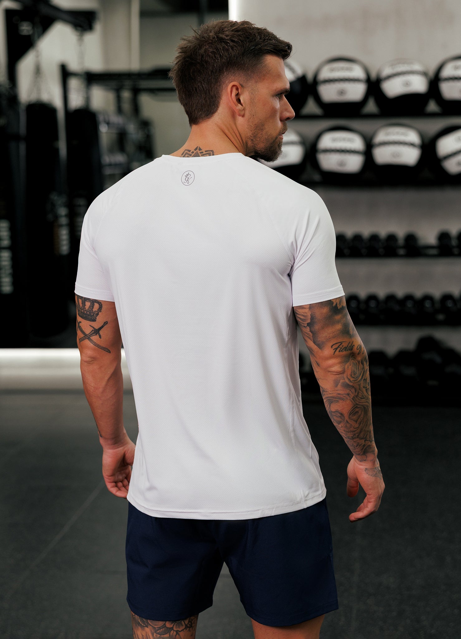 Gym King Energy Tee - White