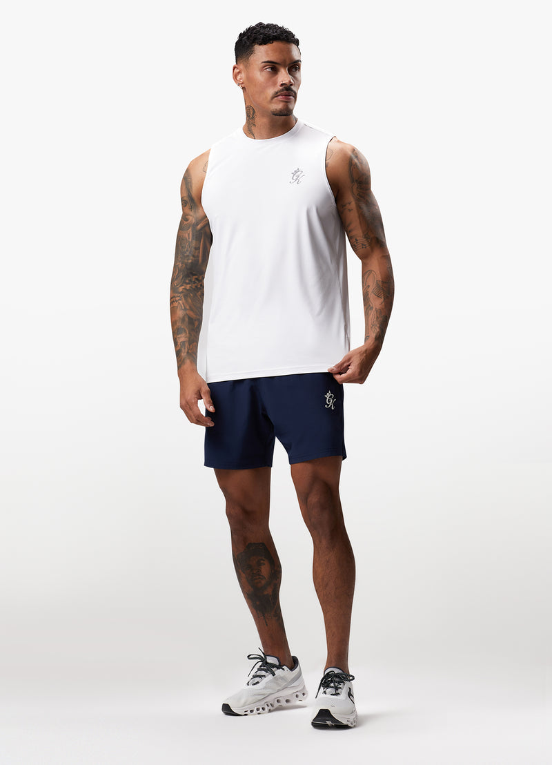 Gym King Energy Vest - White