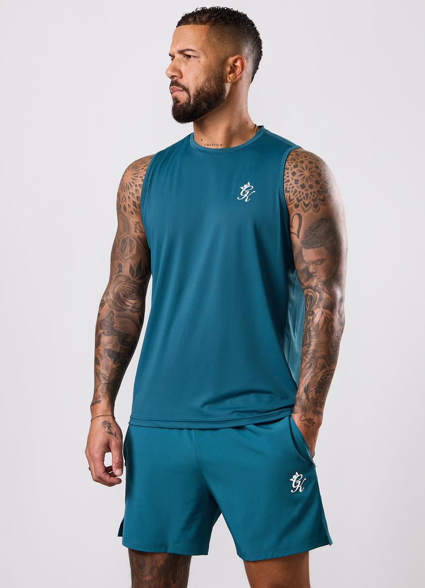 Gym King Energy Vest - Storm Teal