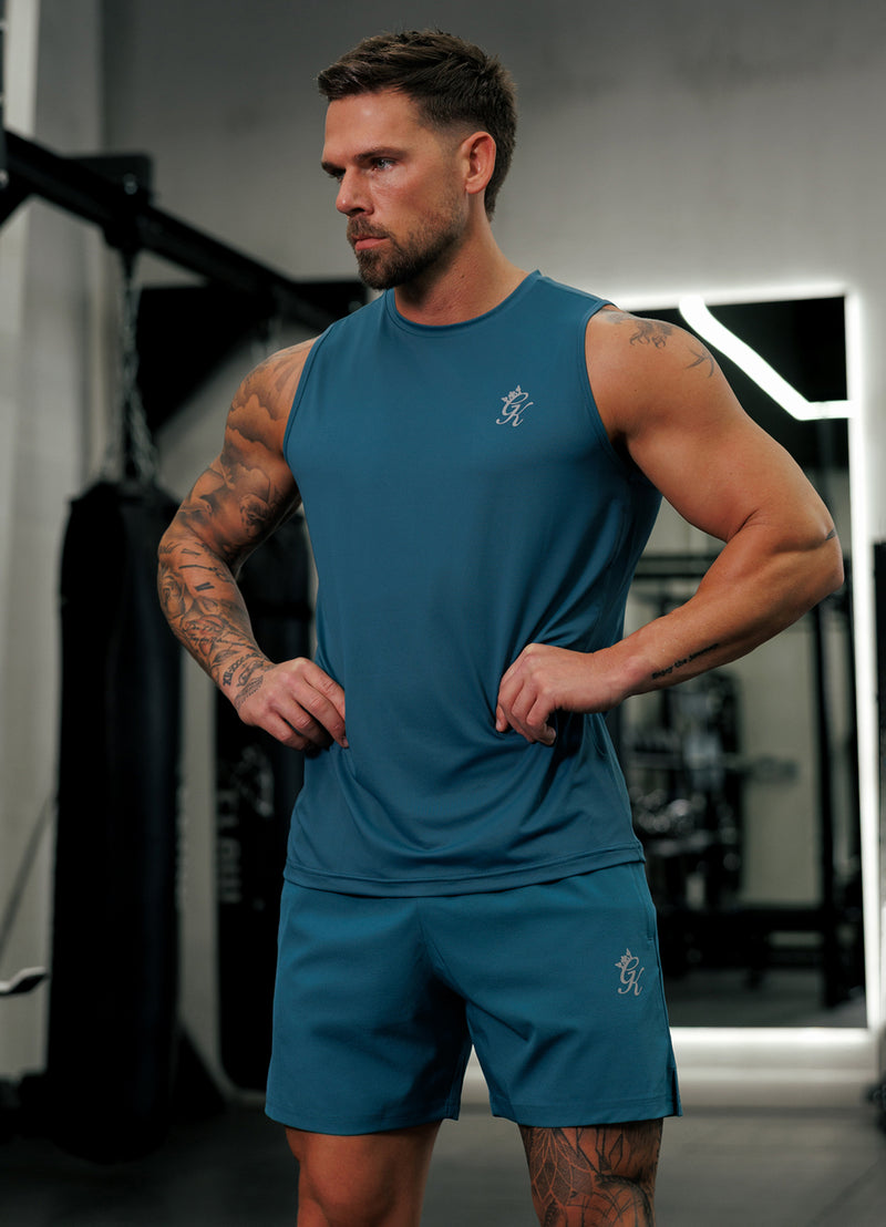 Gym King Energy Vest - Storm Teal