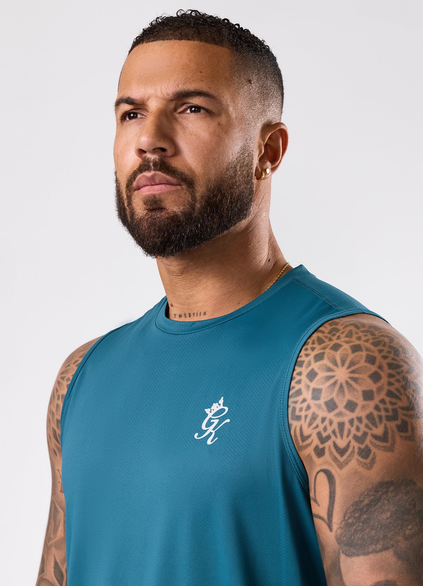 Gym King Energy Vest - Storm Teal