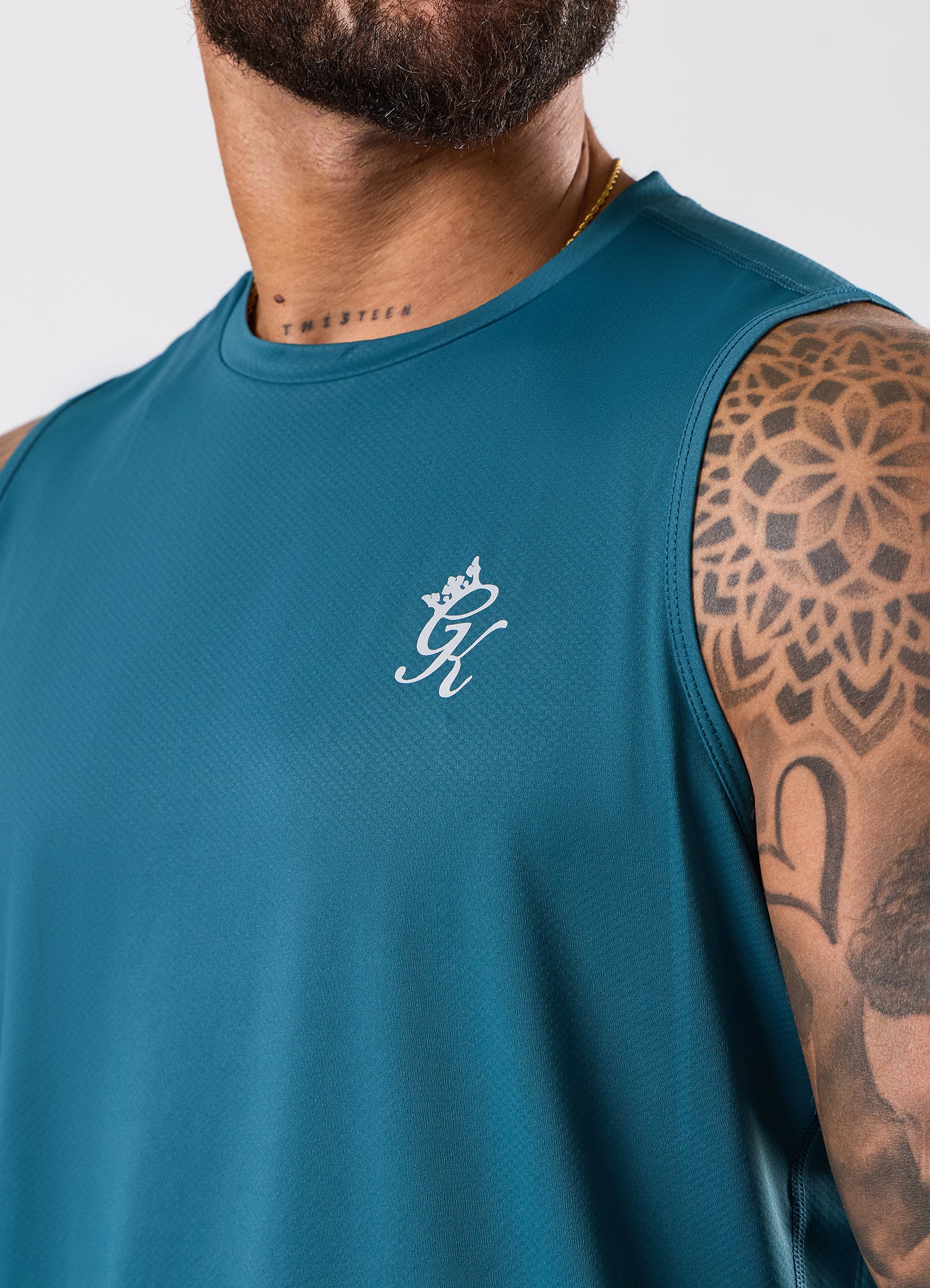 Gym King Energy Vest - Storm Teal
