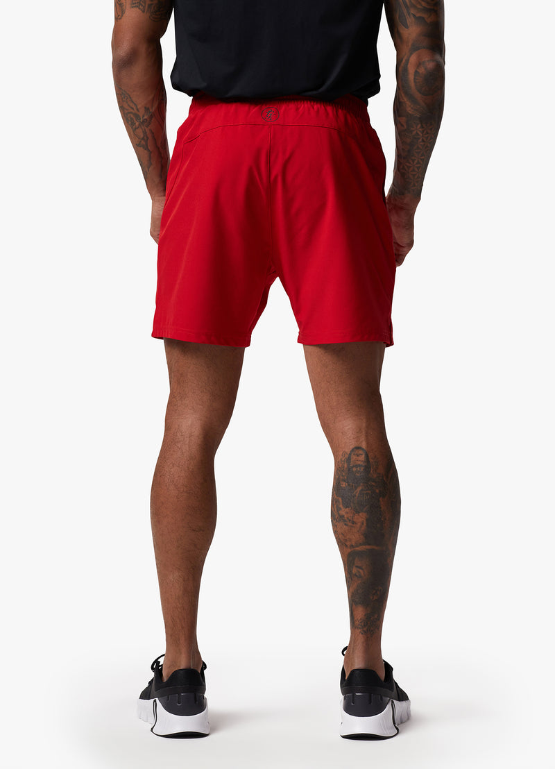 Gym King Energy 6" Short - Red Alert