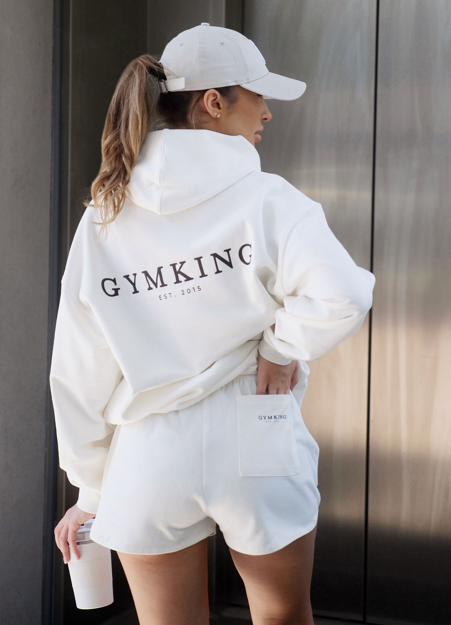 Gym king white tracksuit sale