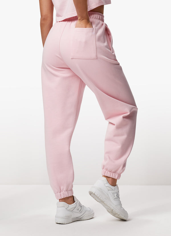 Gym King Established Relaxed Fit Jogger - Candyfloss Pink