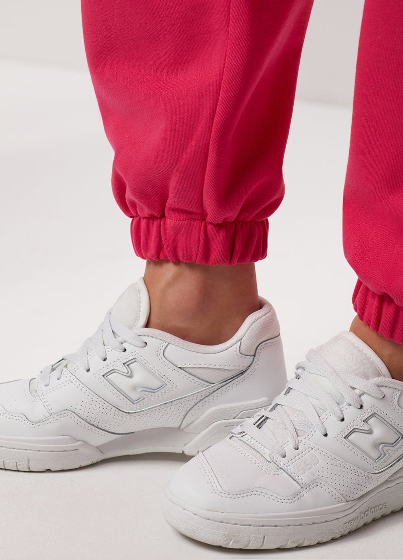 Gym King Established Relaxed Fit Jogger - Raspberry Burst