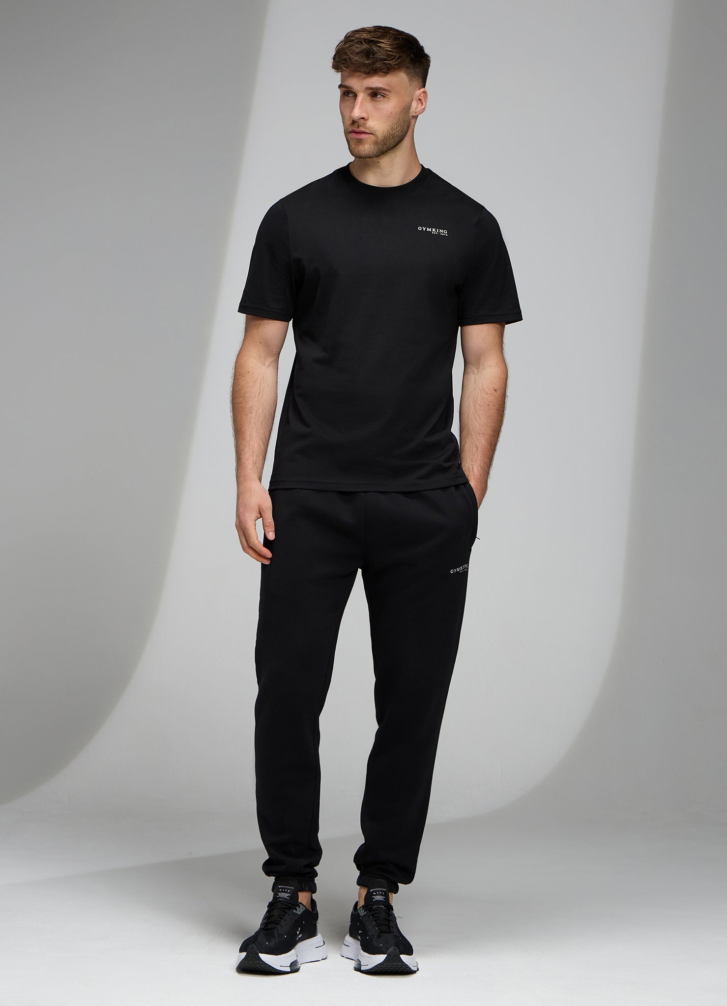 Gym King Established V2 Jogger - Black