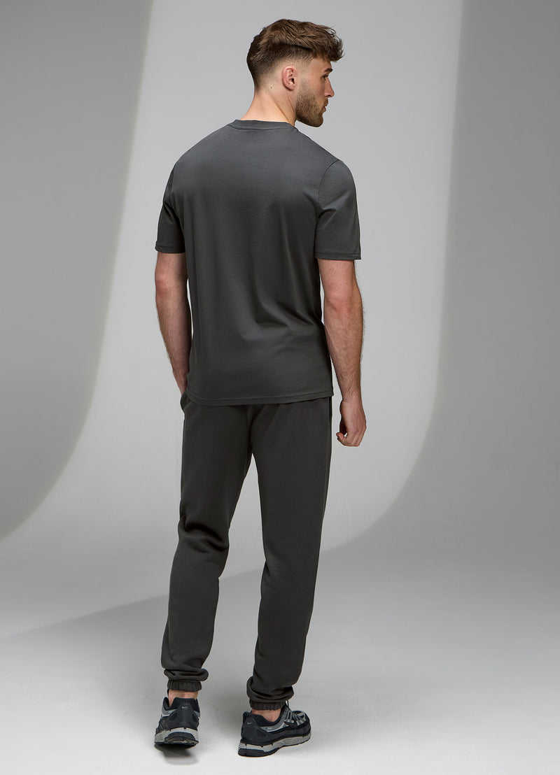 Gym King Established V2 Tee - Green Smoke