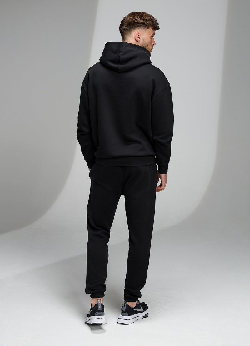 Gym King Established Relaxed Fit Tracksuit - Black/Gold