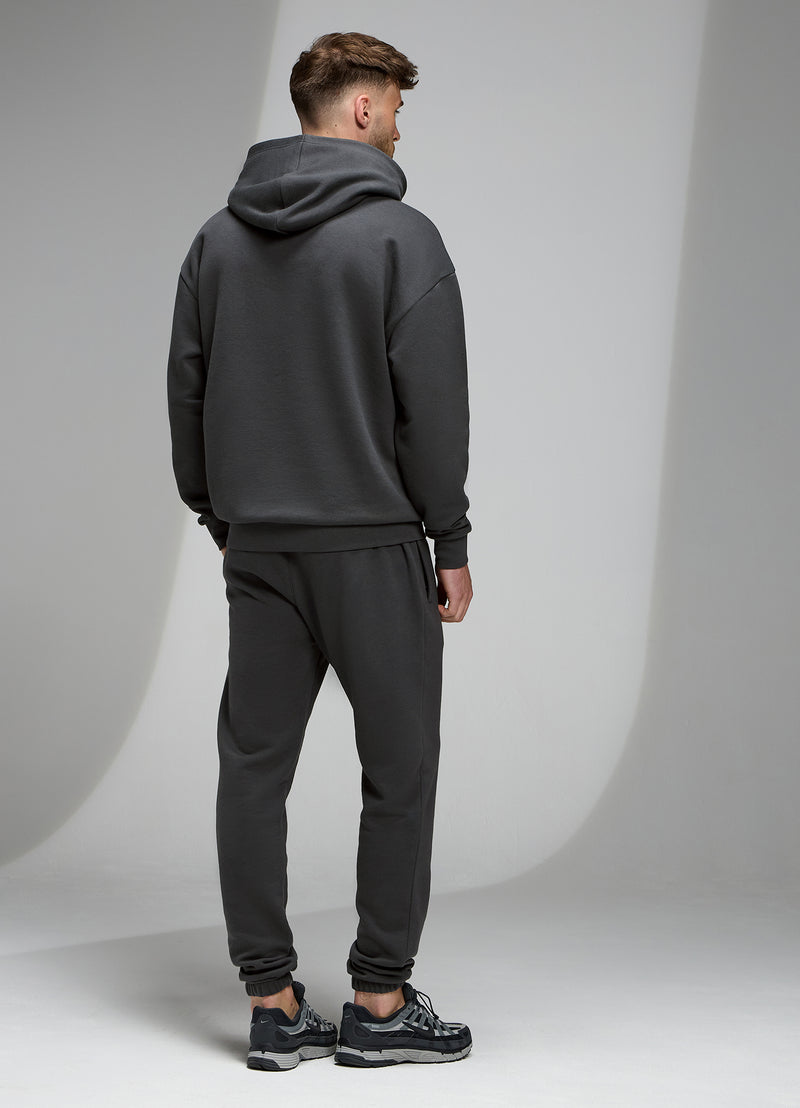 Gym King Established V2 Hood Tracksuit - Green Smoke