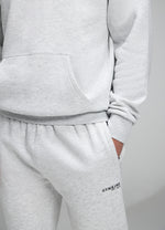 Gym King Established Relaxed Fit Tracksuit - Snow Marl