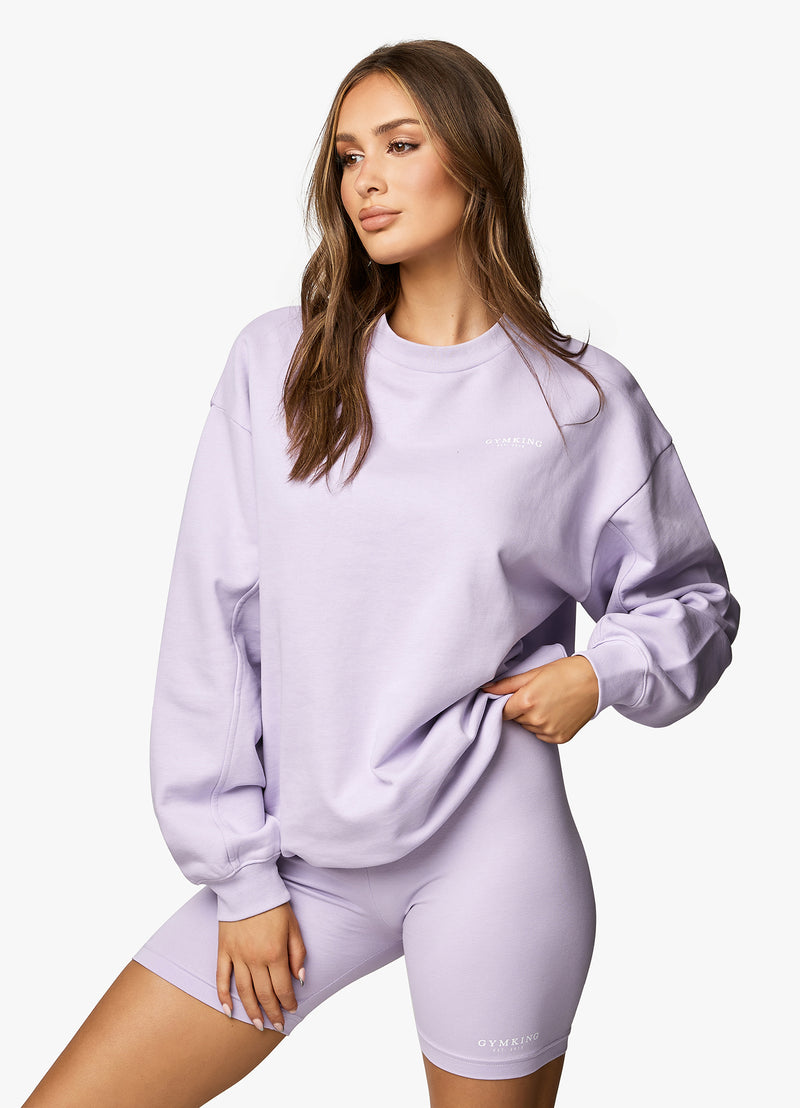 Gym King Established Crew - Lilac