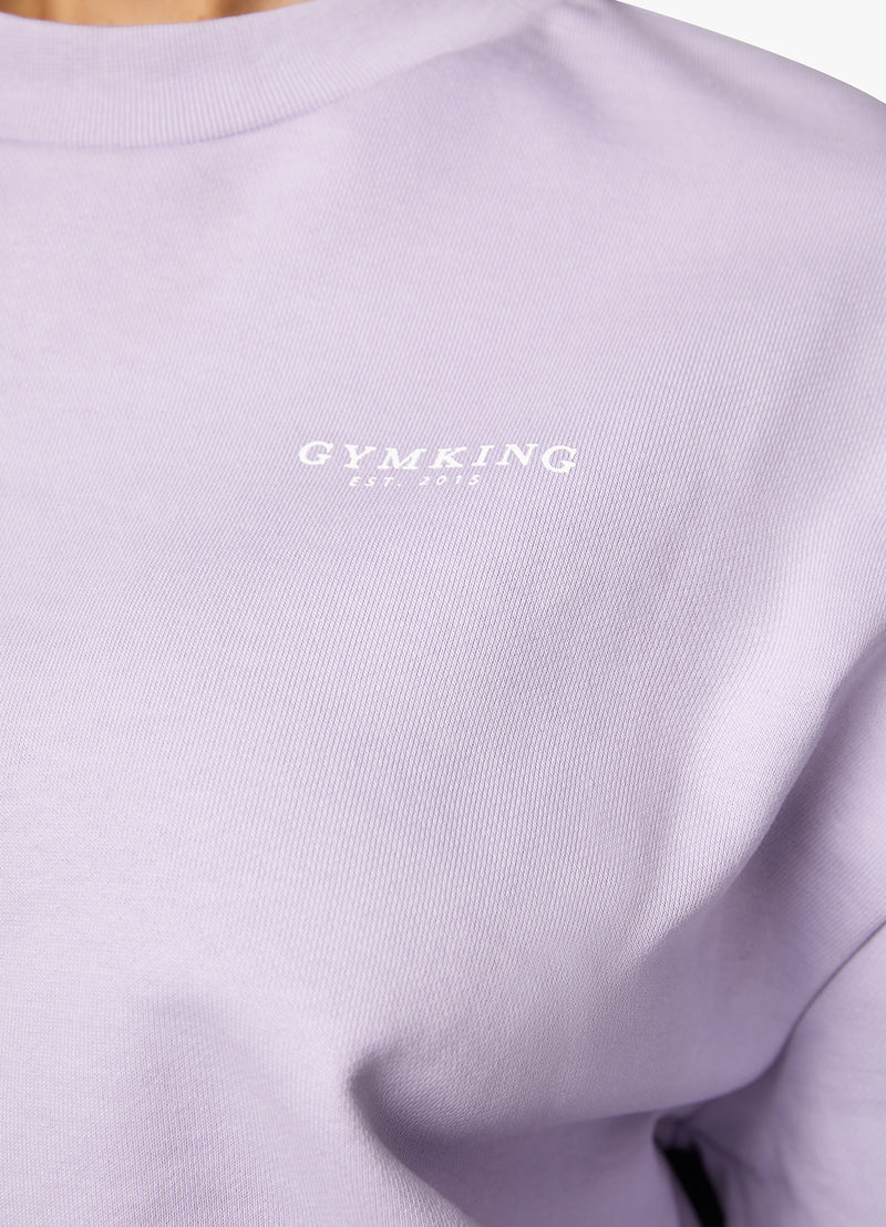 Gym King Established Crew - Lilac