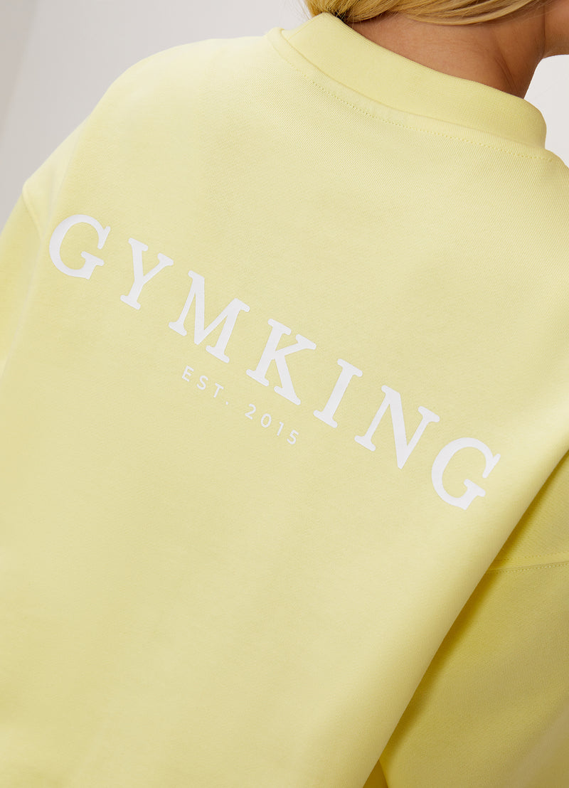 Gym King Established Crew - Lemon Sherbet