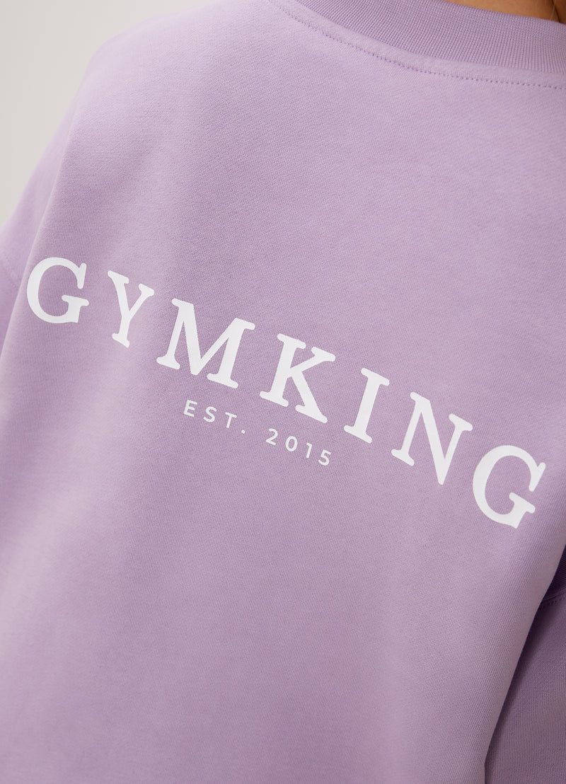 Gym King Established Crew - Lilac