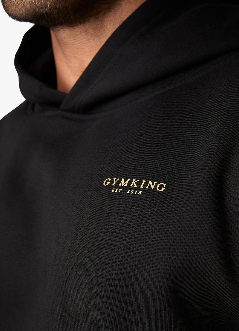 Gym King Established Tracksuit - Black/Gold