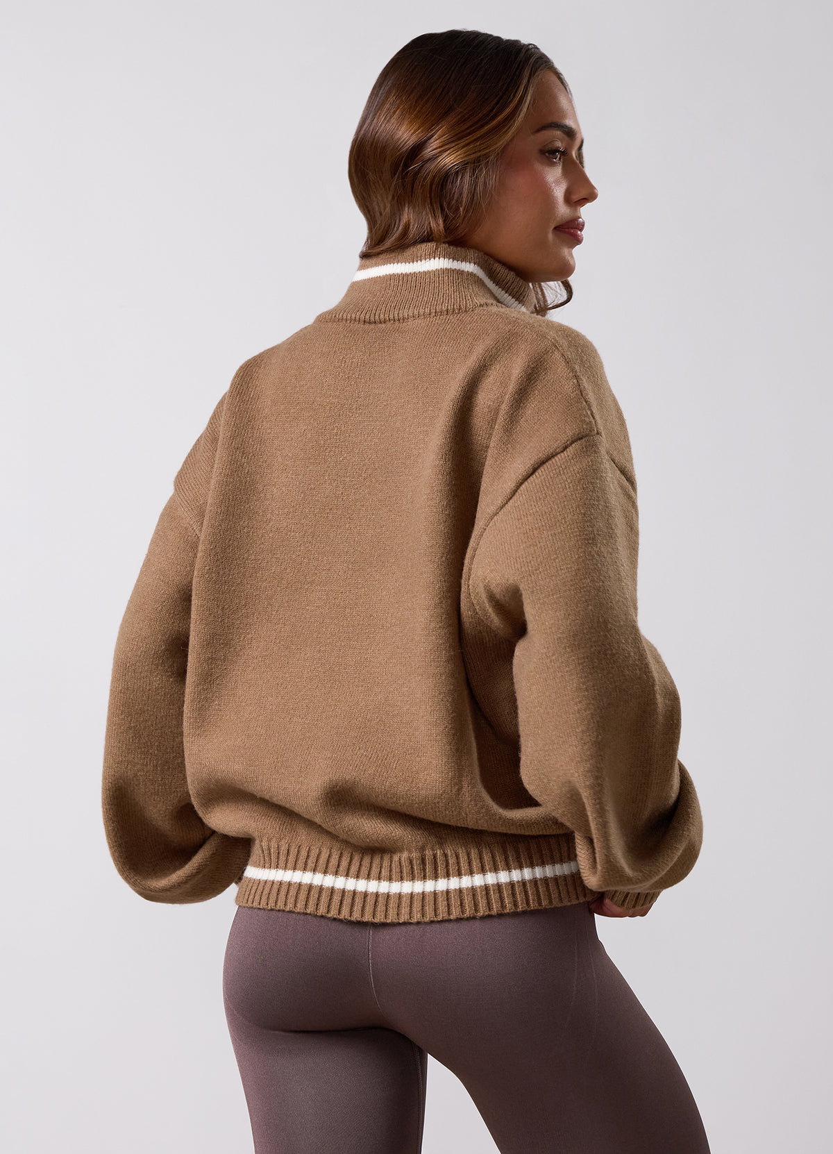 Gym King Evoke Knitted Funnel - Caramel