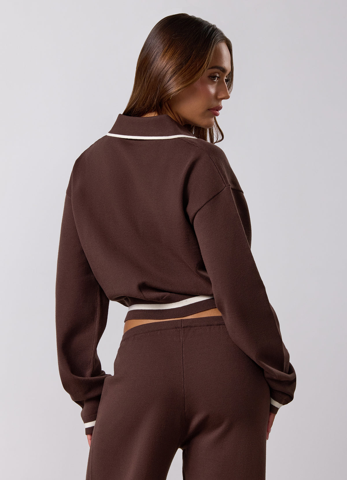 Gym King Evoke Luxe Fine Knit Polo - Americano