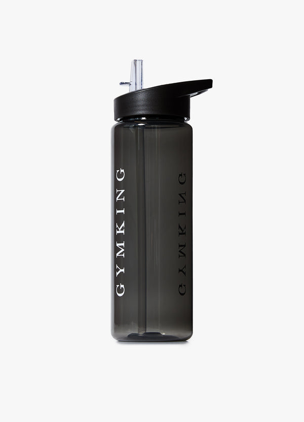 Gym King Plastic Water Bottle - Black